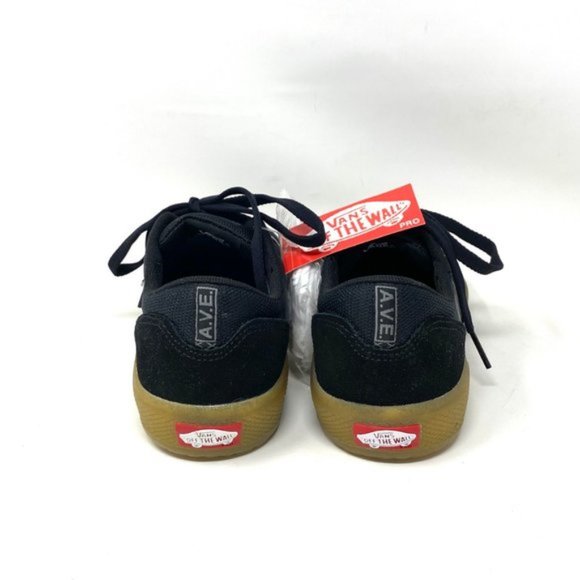 💖MEGA SALE💖VANS Ave Pro Black Gum  Womens Suede Casual Skate   VN0A5HENB9M - Picture 7 of 10